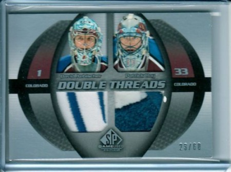 2003-04 SP Game Used AEBISCHER - ROY Double Threads PATCH / 60 