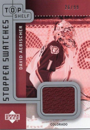 2002-03 Upper Deck Top Shelf - Stopper Swatches /99